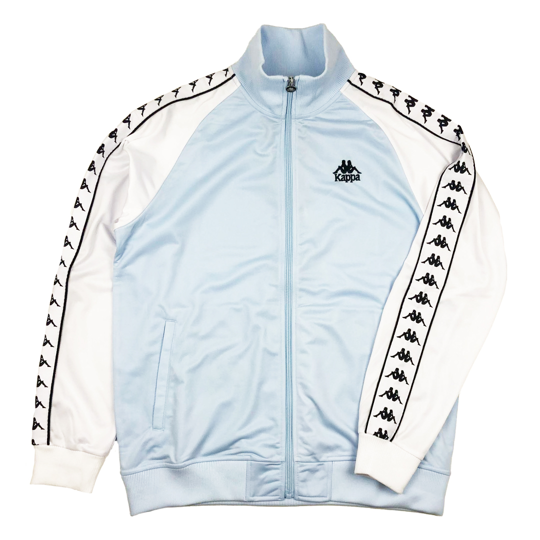 Kappa Banda Uriah Azure Ice/White Track Top