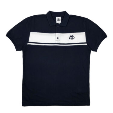 Kappa Dark Blue/White Urwen Authentic Polo