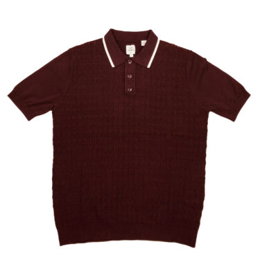 Max N Chester Wine Tasting Knitted Polo Shirt