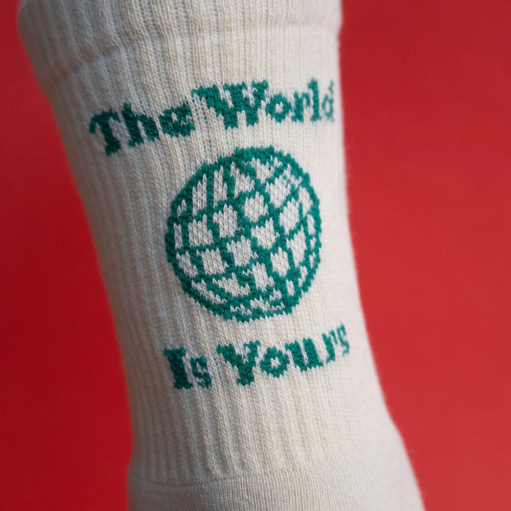 Supa Dupa Goods The World Is Yours Socks