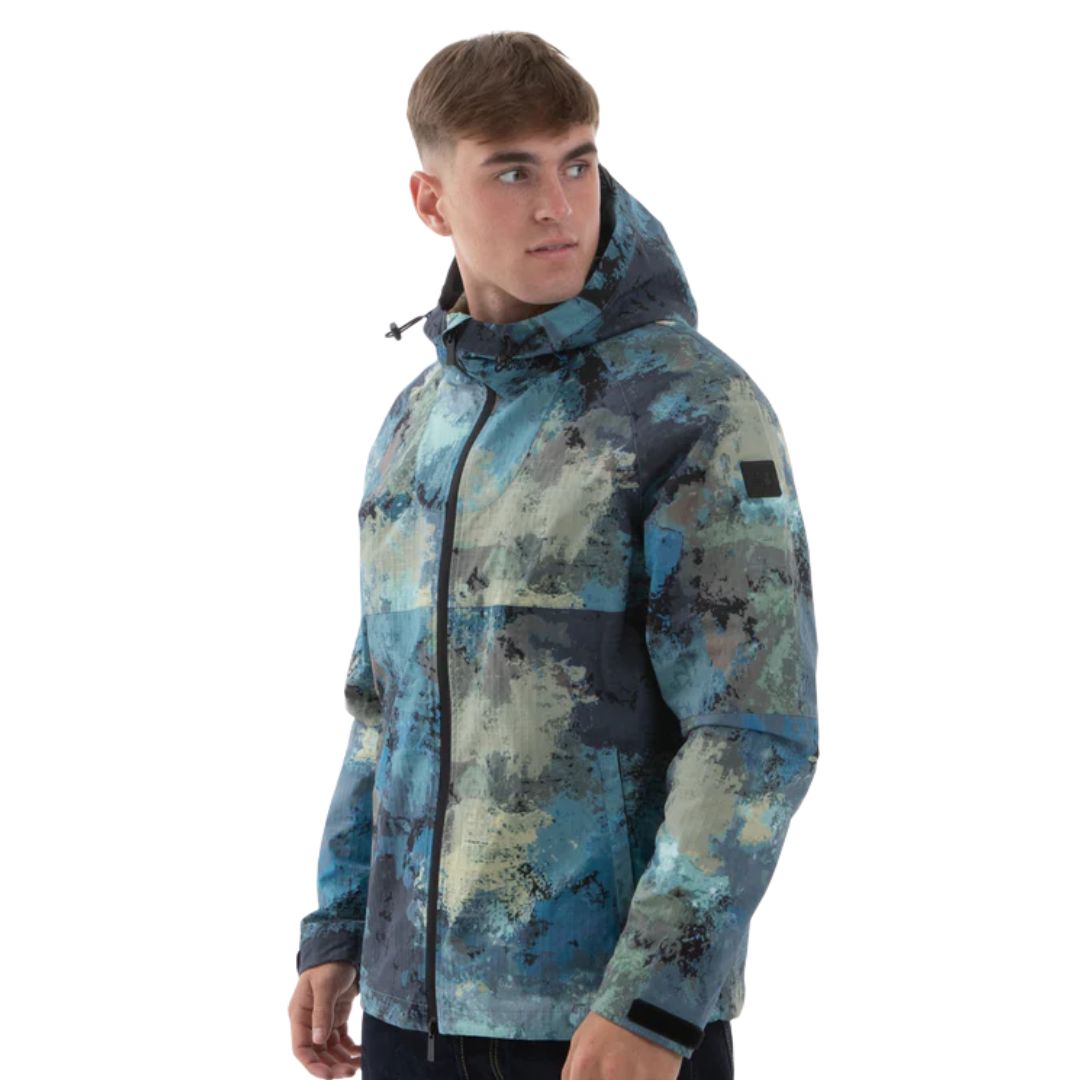 Peaceful Hooligan Lagoon Camo Sling Jacket