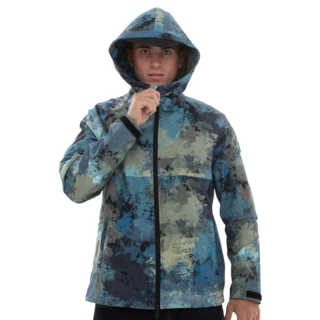 Peaceful Hooligan Lagoon Camo Sling Jacket