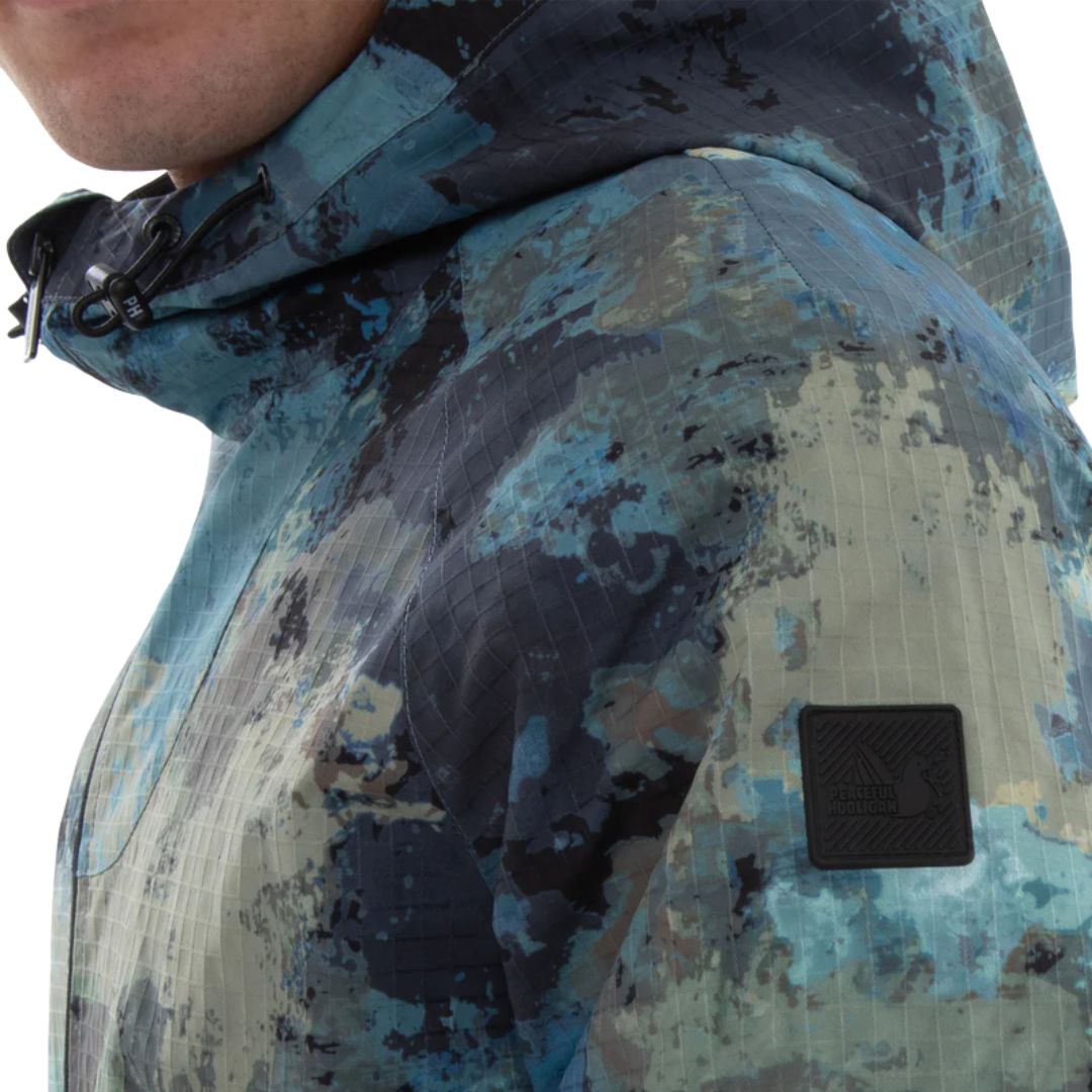 Peaceful Hooligan Lagoon Camo Sling Jacket