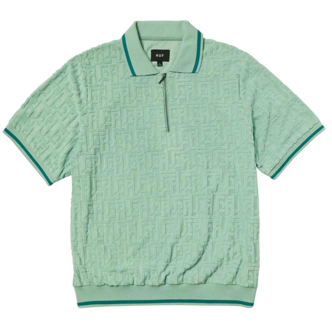 HUF Tether Jacquards Terry Top Jade