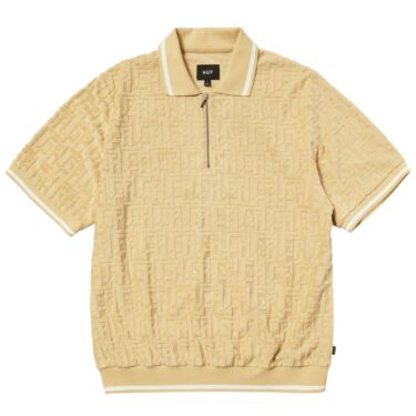 HUF Tether Jacquards Terry Twill Polo