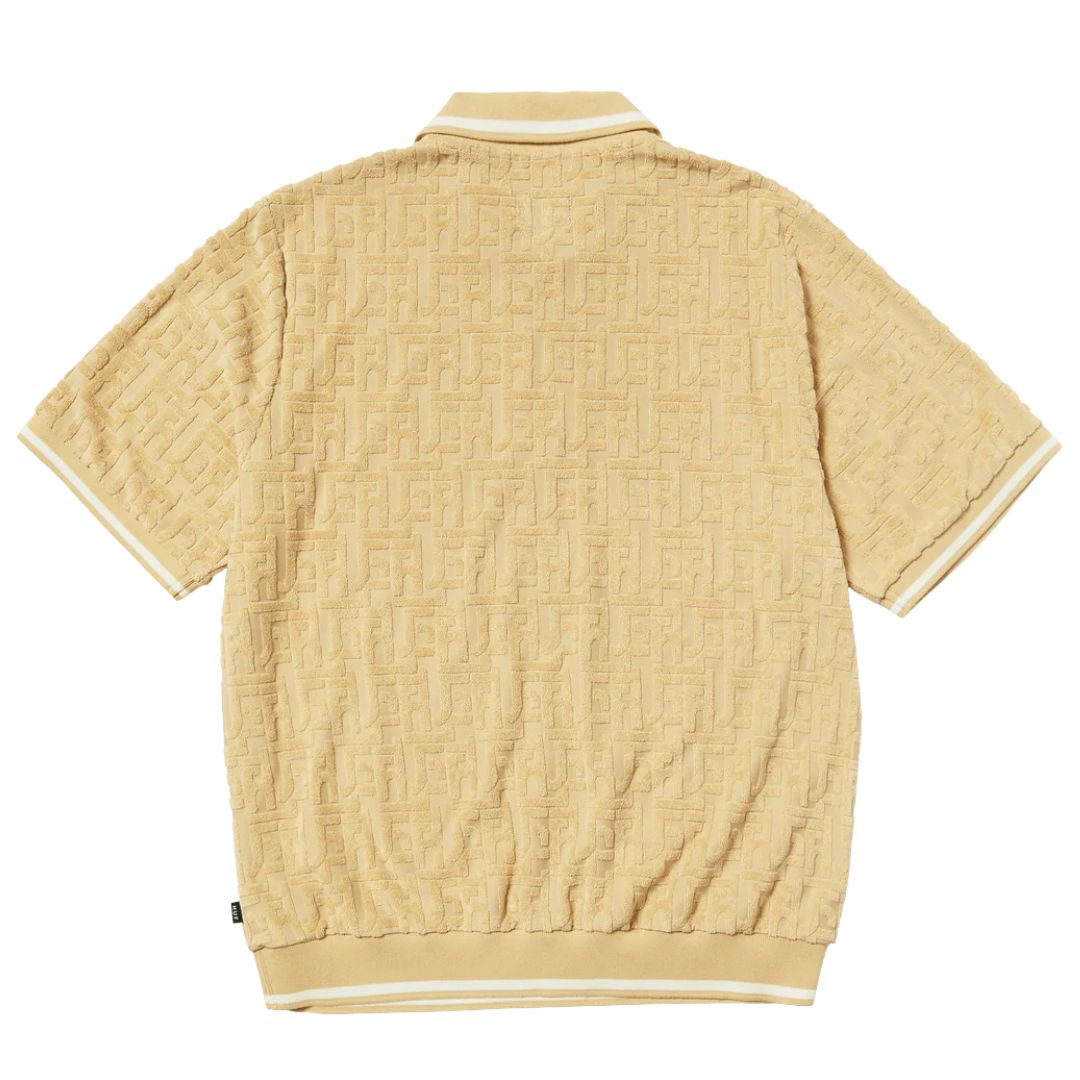 HUF Tether Jacquards Terry Twill Polo