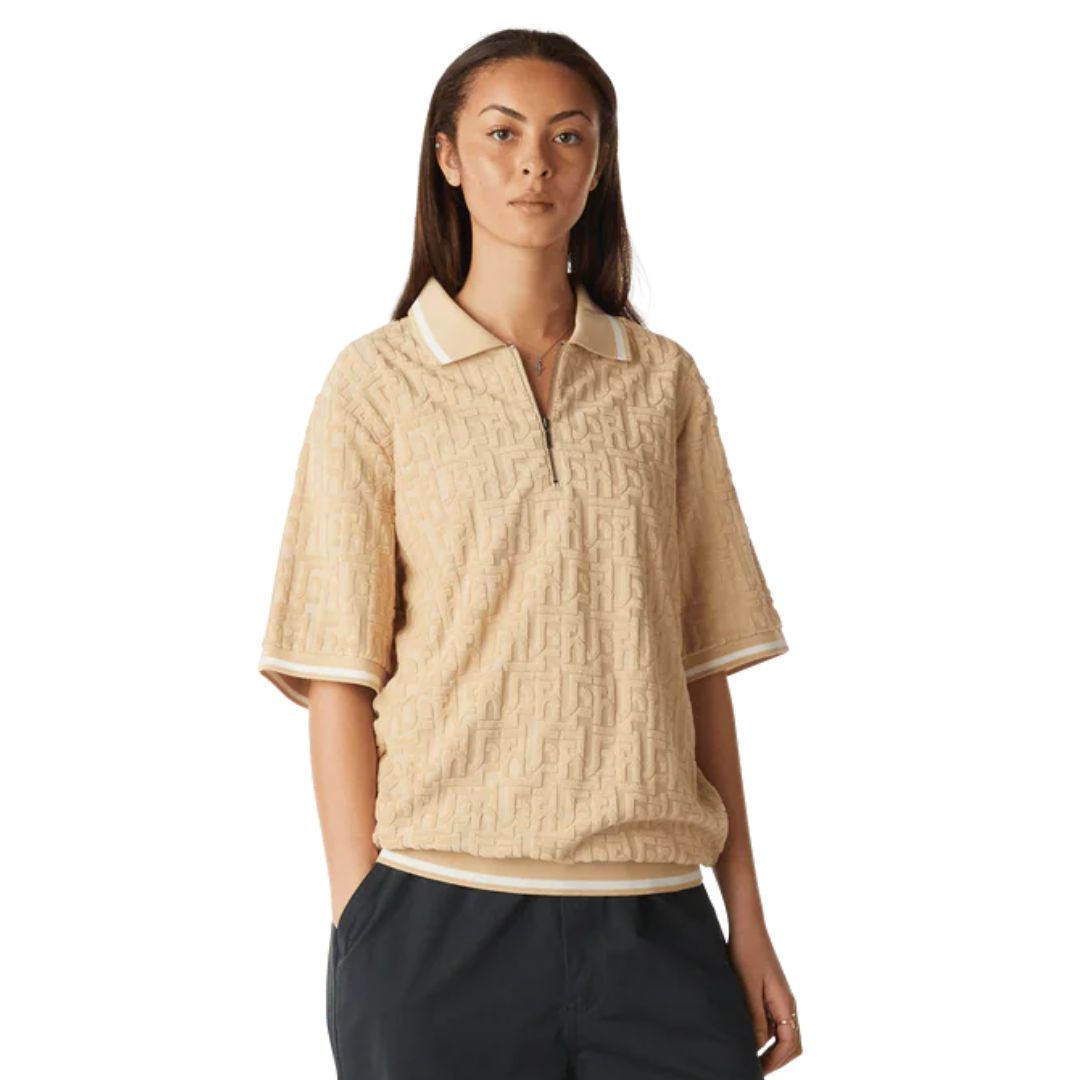 HUF Tether Jacquards Terry Twill Polo