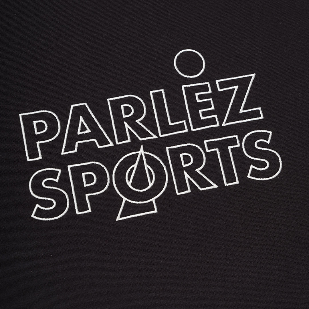 Parlez Black Arc Crew Sweatshirt