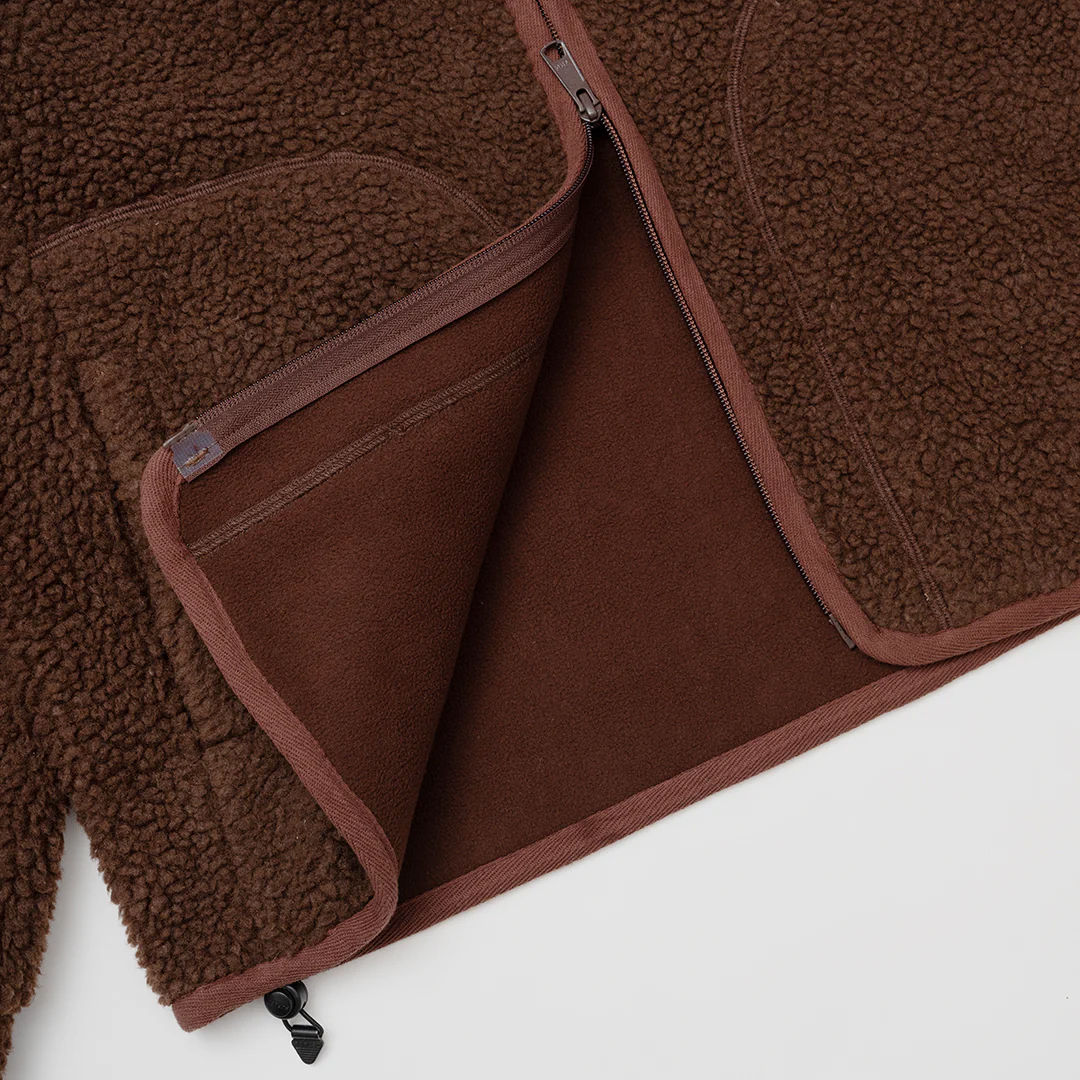 Parlez Amity Zip Thru Coffee Fleece