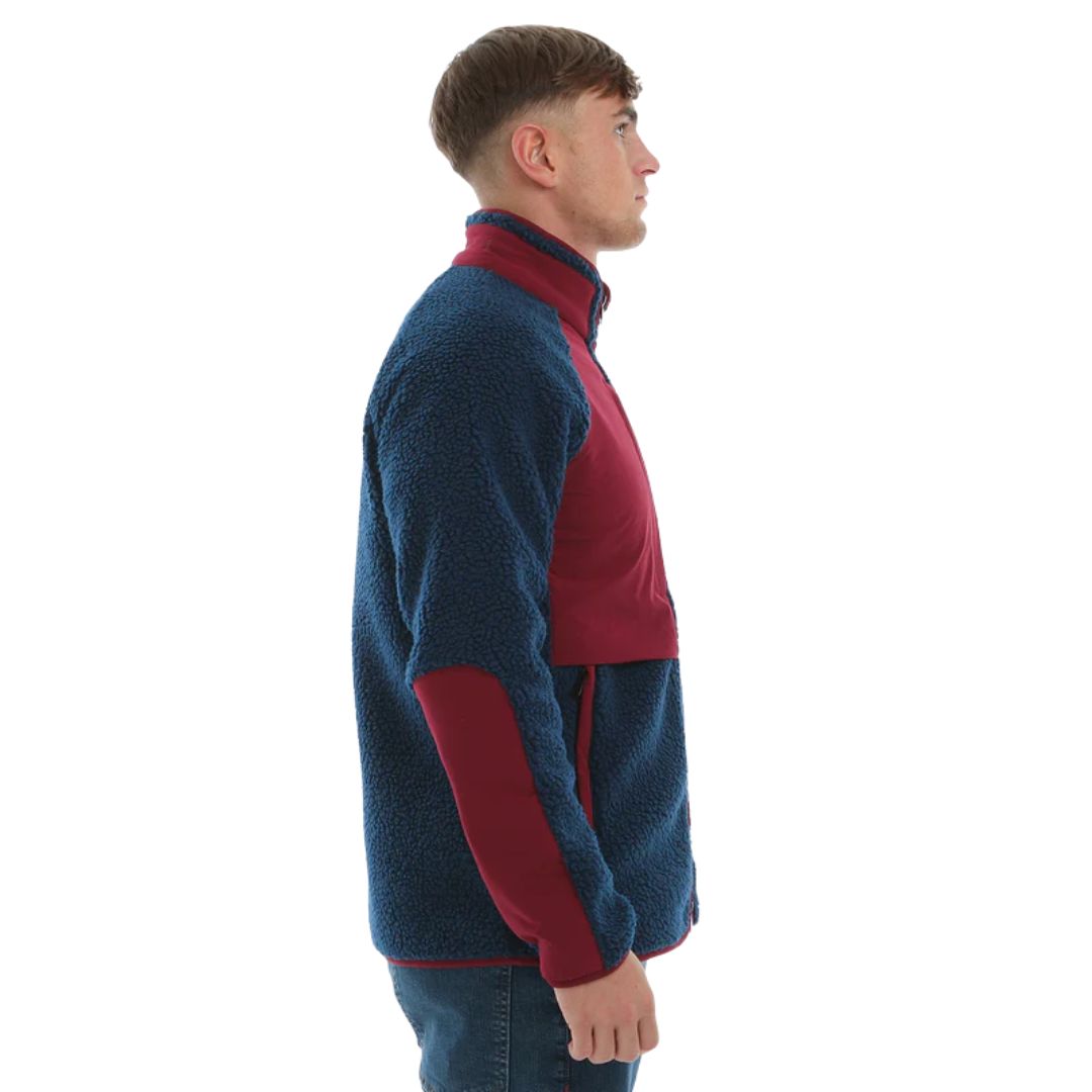 Peaceful Hooligan Cyclone Fleece Navy/Wine