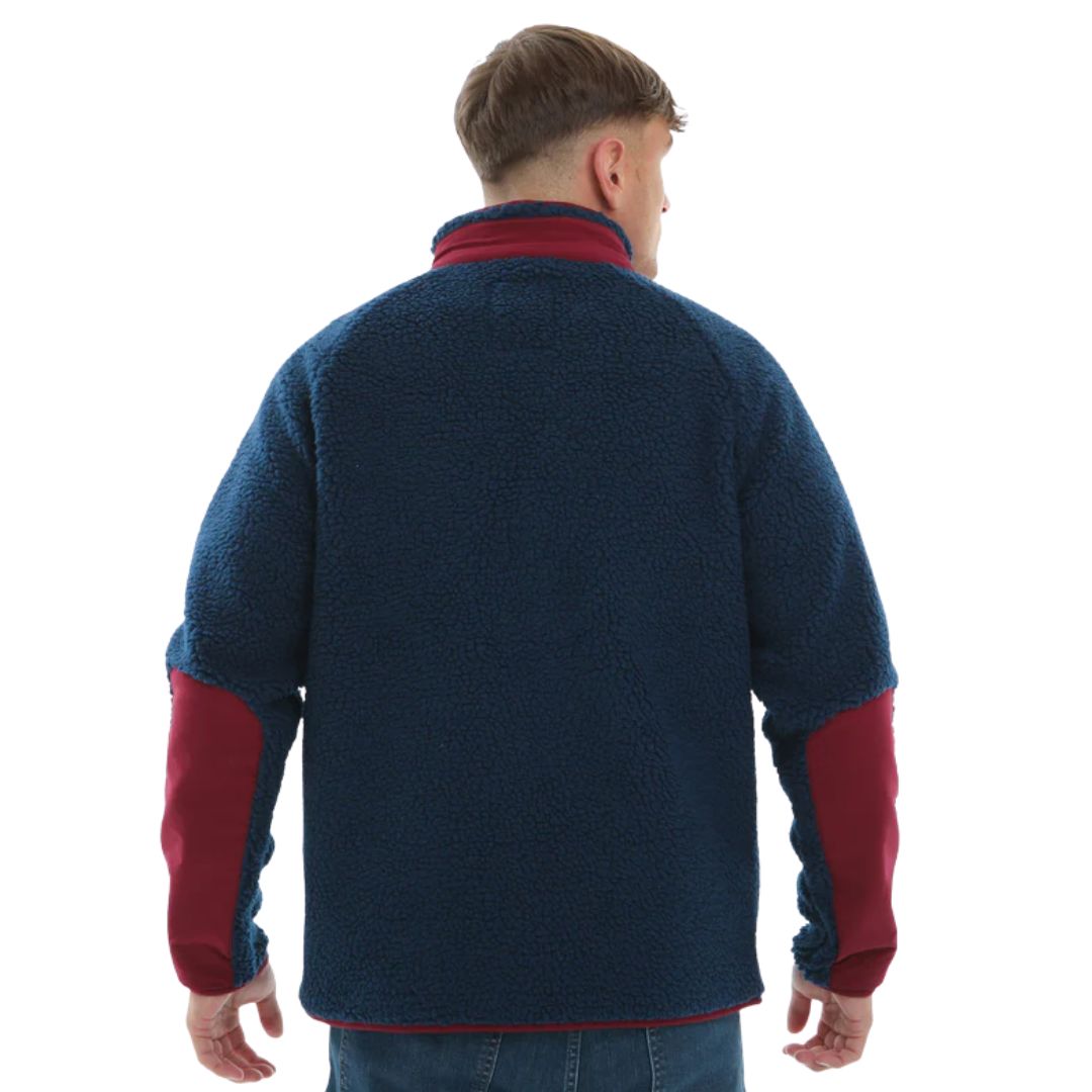 Peaceful Hooligan Cyclone Fleece Navy/Wine