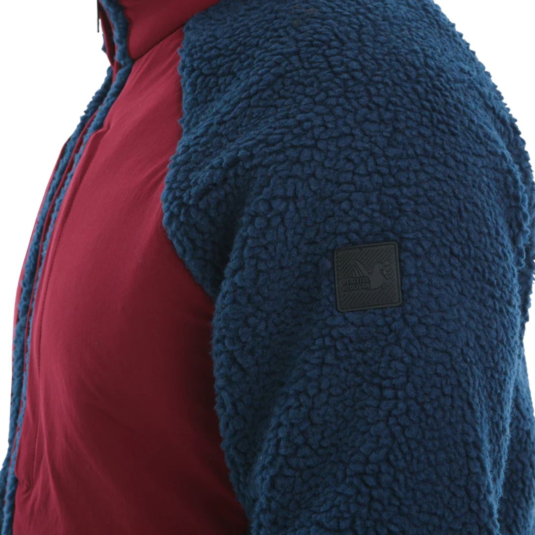 Peaceful Hooligan Cyclone Fleece Navy/Wine