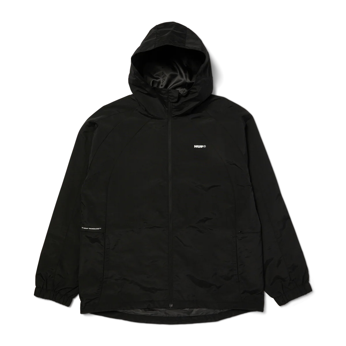 HUF Black All Caps Shell Jacket