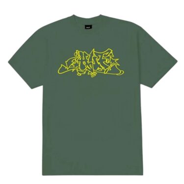 HUF Forest Green Outlines T-Shirt