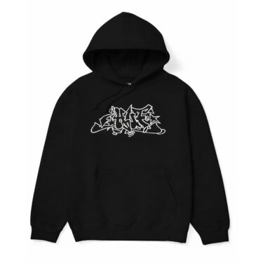 HUF Outlines Black Hoodie