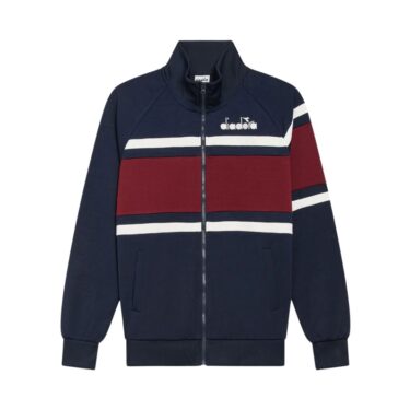 Diadora Blue Denim/Optical White 80s Track Jacket