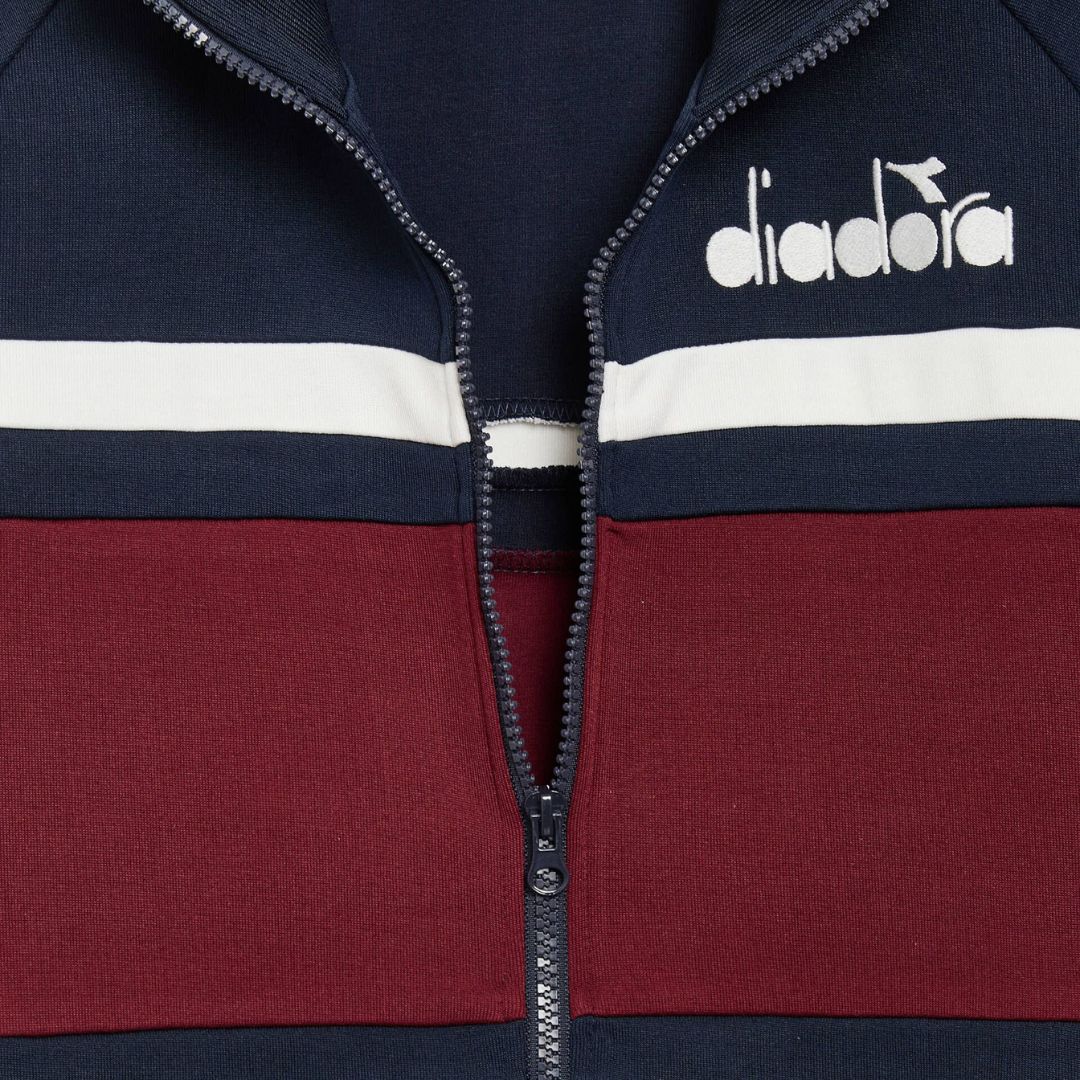 Diadora Blue Denim/Optical White 80s Track Jacket
