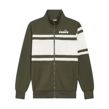 Diadora Green Rifle 80s Track Jacket