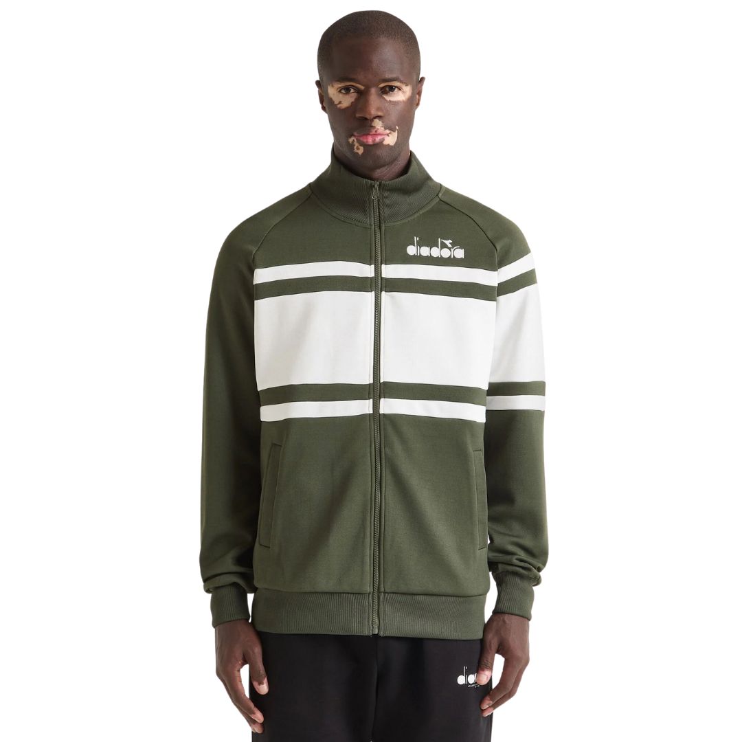 Diadora Green Rifle 80s Track Jacket