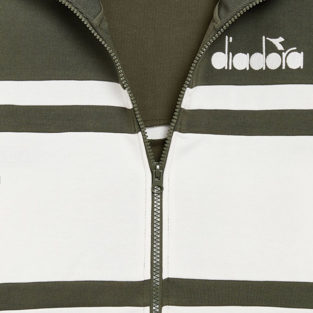 Diadora Green Rifle 80s Track Jacket