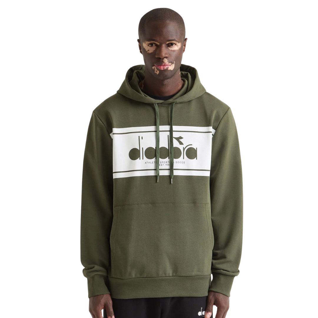 Diadora Green Rifle Logo Hoodie
