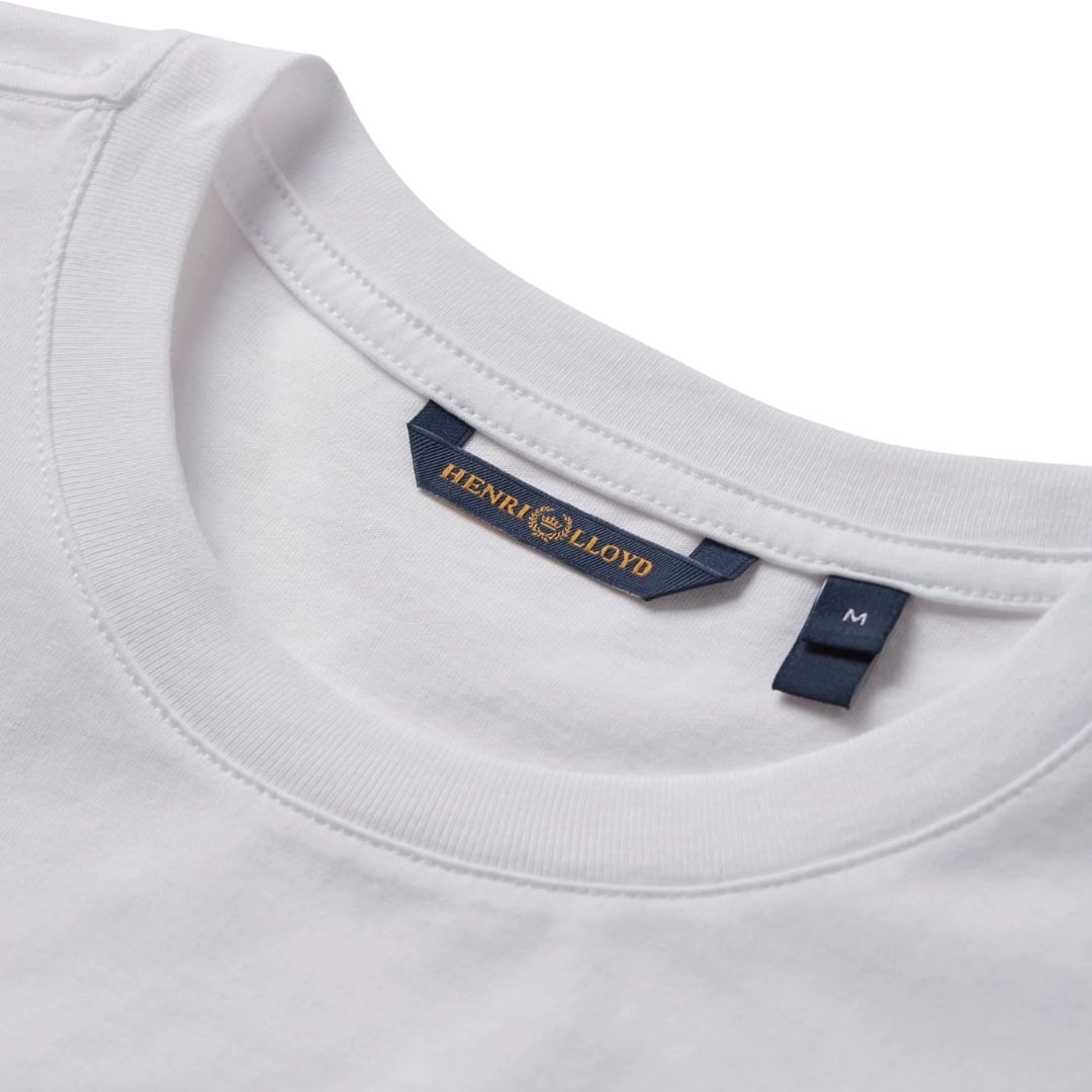 Henri Lloyd White Cowes T Shirt