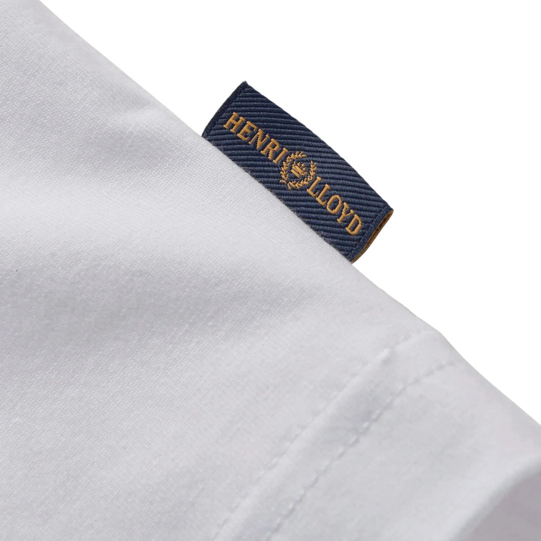 Henri Lloyd White Cowes T Shirt