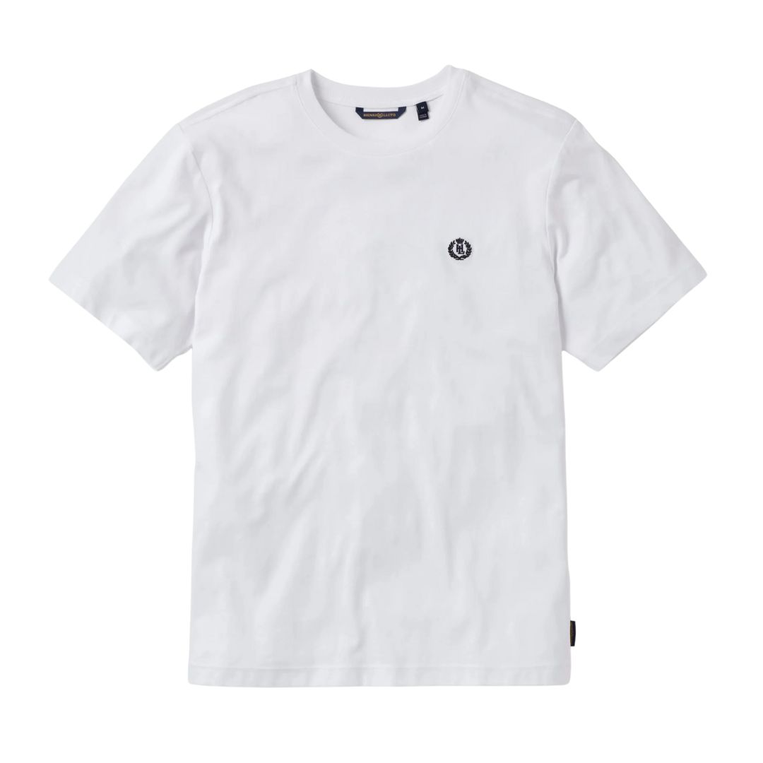 Henri Lloyd White Cowes T Shirt
