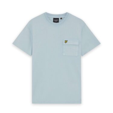 Lyle & Scott Cargo Pocket Opal Blue T-Shirt