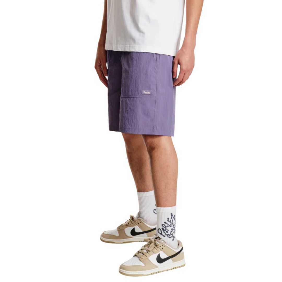 Parlez Cliff Shorts Purple Haze