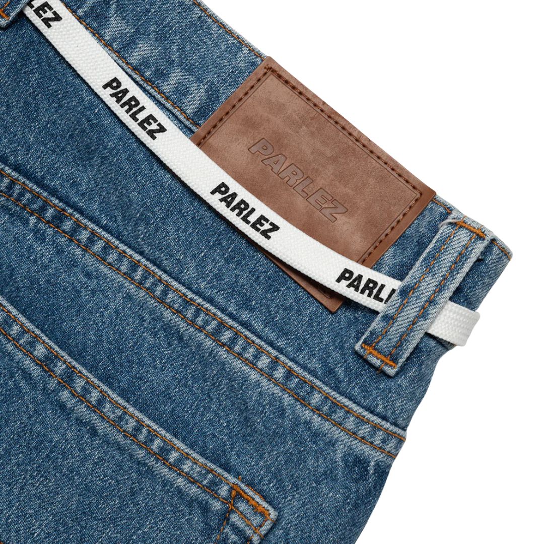 Parlez Indy Denim Jeans Mid Indigo Wash