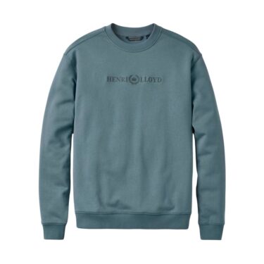 Henri Lloyd Lytham Crew Neck Sweat - Sea Spray Blue