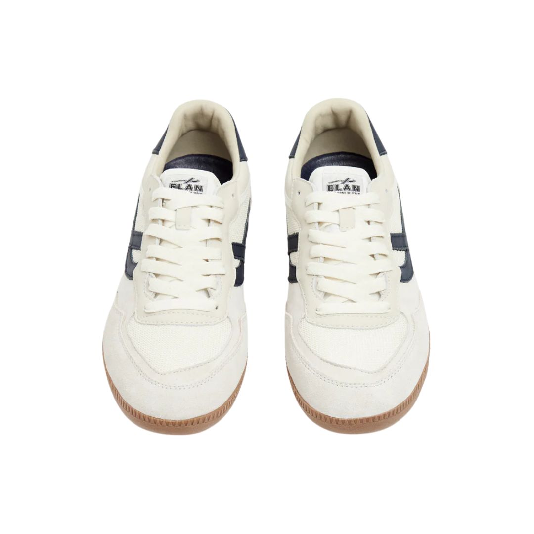 Pompeii Elan Sala Nylon White Jeans Trainers