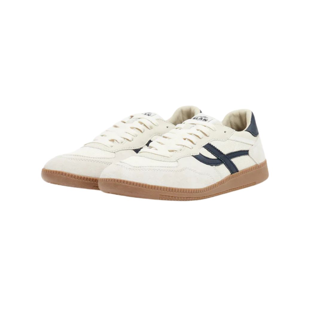 Pompeii Elan Sala Nylon White Jeans Trainers