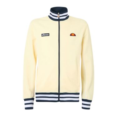 Ellesse Milan Track Jacket Light Yellow/Navy