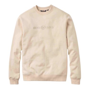 Henri Lloyd Lytham Crew Neck Sweat - Oyster Beige