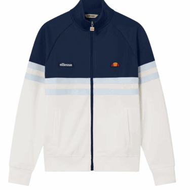 Ellesse Rimini Track Jacket Off White/Navy