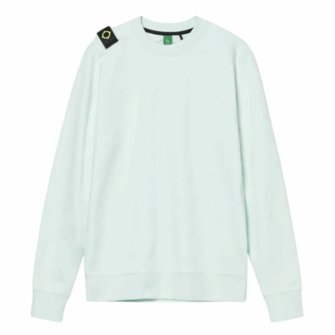 Ma.Strum Crew Sweatshirt Frost Blue