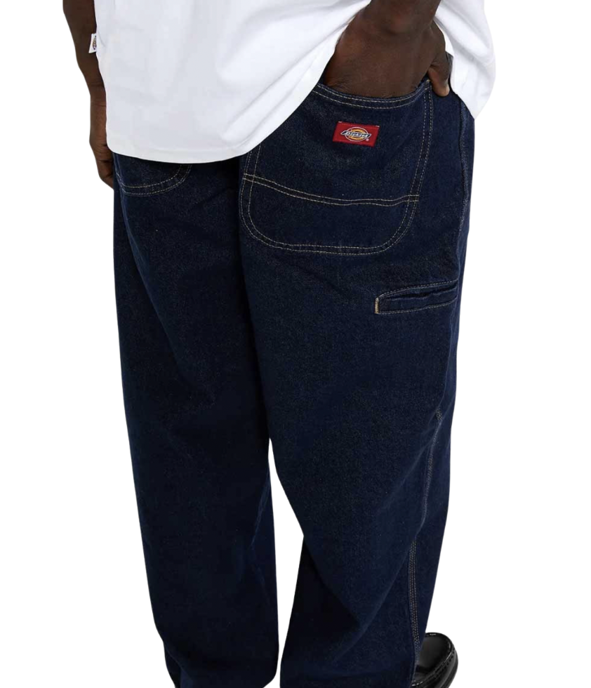 Dickies 958 Baggy Tapered Work Jeans Rinsed