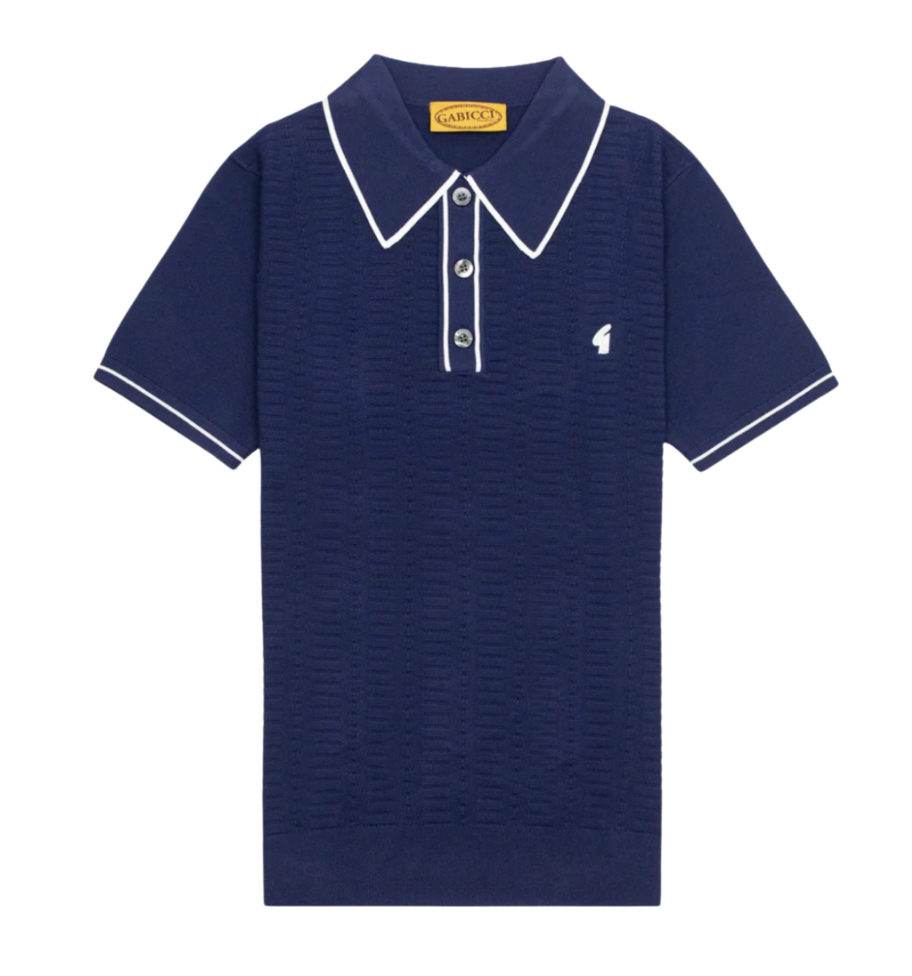 Gabicci Vintage Ronnie Delft Polo Shirt