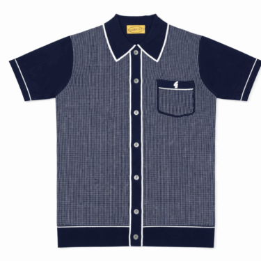 Gabicci Vintage Lello Navy Polo Shirt