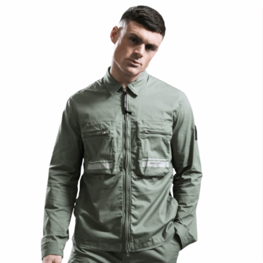 Marshall Artist Seafield Overshirt Sage