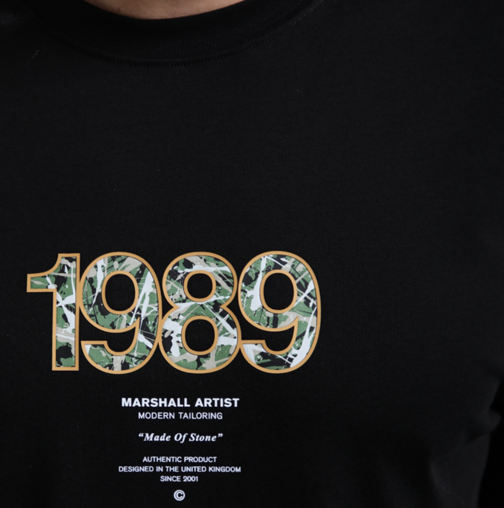 Marshall Artist Made Of Stone Black T-Shirt