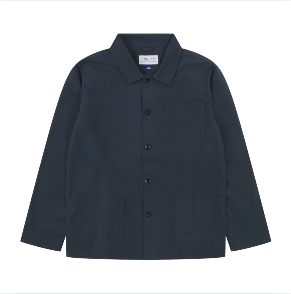 Uskees 3001 Ripstop Overshirt Blueberry