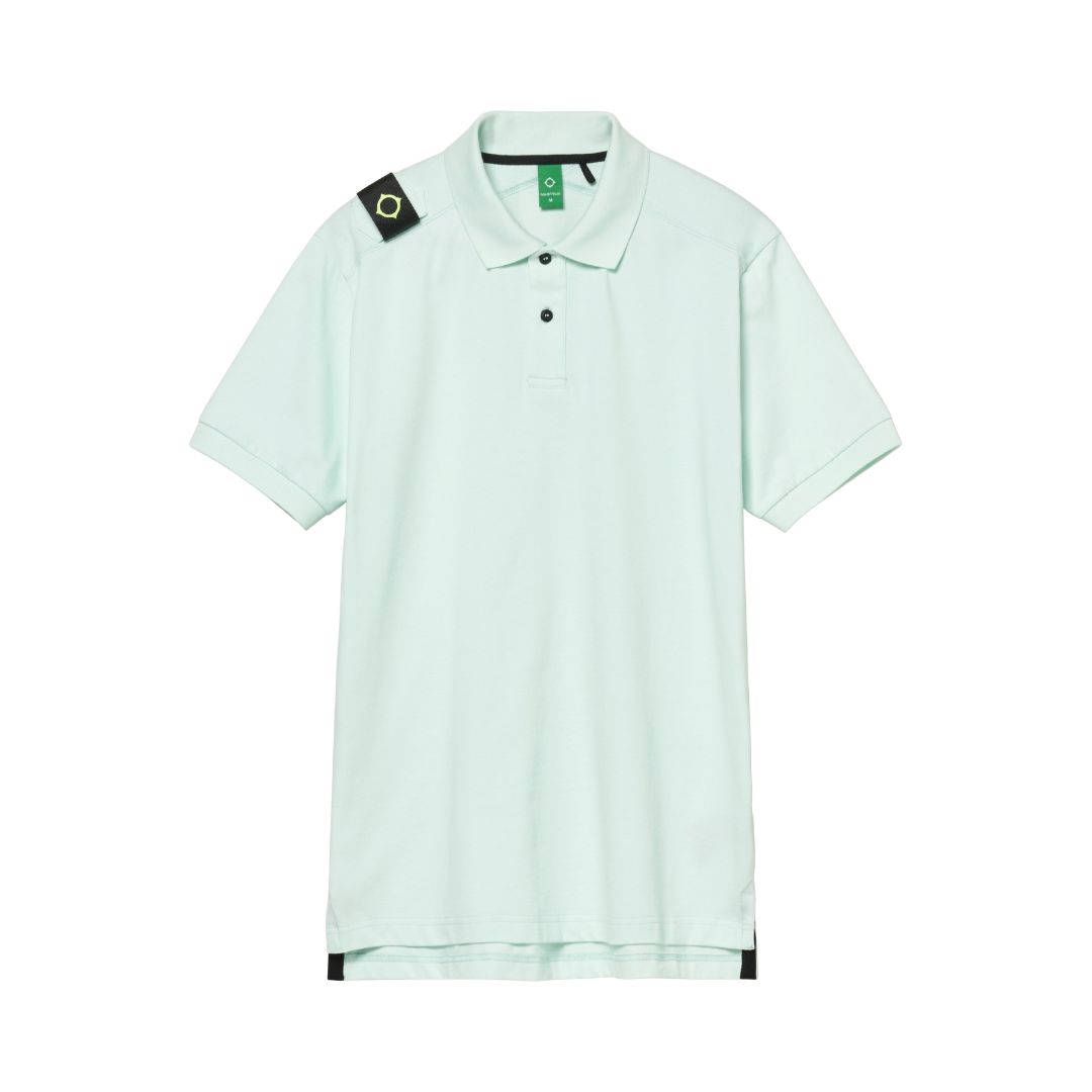 Ma.Strum Volt SS Jersey Polo Frost Blue